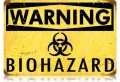 Vintage-Retro Biohazard Metal-Tin Sign