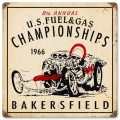 Vintage-Retro US Fuel Gas Metal-Tin Sign