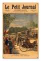 Vintage La Petite Journal 12 x 18 inches Tin Sign