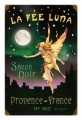 Vintage Metal Sign La Fee Luna 12 x 18 Inches