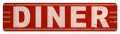 Vintage-Retro Diner Metal-Tin Sign RPC159