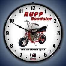 Vintage-Retro  Rupp Minibike Lighted Wall Clock