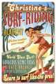 Vintage-Retro Surf Academy Metal-Tin Sign - Personalized
