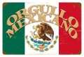 Vintage-Retro Orgullo Mexicano Metal-Tin Sign