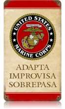 Vintage-Retro Adapta Metal-Tin Sign