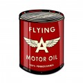 Retro Flying A Oil Can Tin Sign 14 x 20 Inches