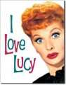 Retro Lucy -  I Love Lucy Tin Sign