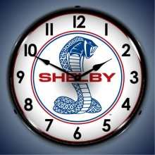 Vintage-Retro  Shelby Cobra Lighted Wall Clock