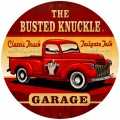 Vintage Old Truck 28 x 28 inches Tin Sign