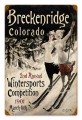 Vintage-Retro Ski Breckenridge Metal-Tin Sign