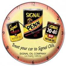 Vintage-Retro Signal Cans Wall Clock