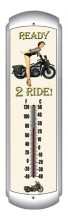 Vintage-Retro Ready 2 Ride Thermometer