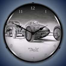 Vintage-Retro  Tank Lighted Wall Clock