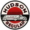 Retro Hudson Gasoline Tin Sign