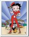 Retro Betty Boop Diner Metal Sign