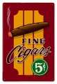 Vintage-Retro Cigars Metal-Tin Sign