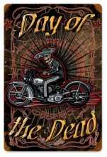 Vintage-Retro Day Of The Dead Metal-Tin Sign
