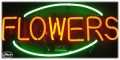 Neon Business Sign - Flowers